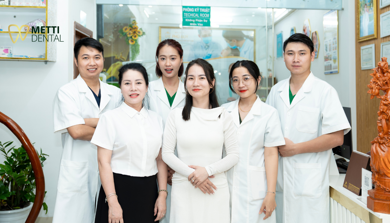 Nha khoa tổng quát tại Metti Dental với đội ngũ bác sĩ giàu kinh nghiệm và chuyên môn cao